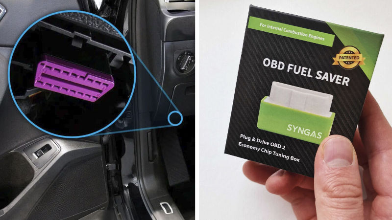 SynGas plugged into OBD2 port